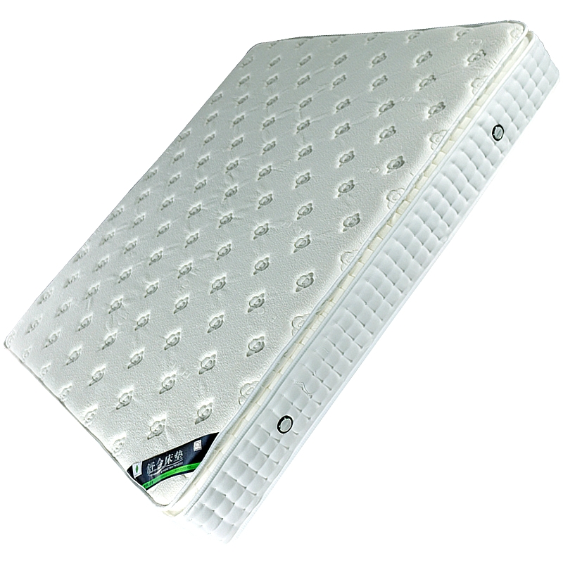独立袋装乳胶弹簧床垫-零压记忆棉席梦思,软硬两用型,加厚26厘米(舒合SH-2112)